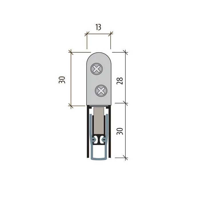 Absenkdichtungen - Planet HS FH+RD Absenkdichtung | Länge: 710 mm