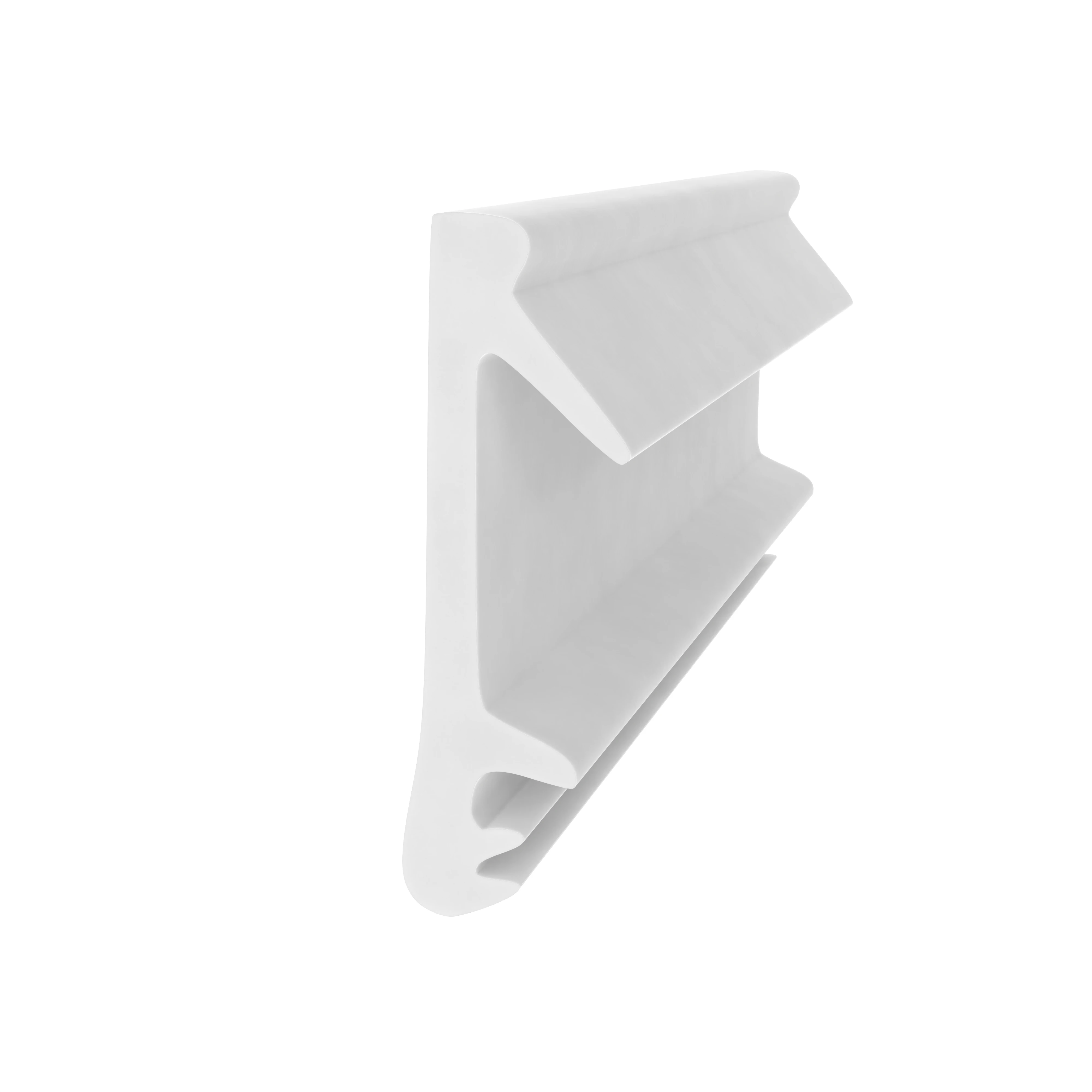 Flügelfalzdichtung für Holzzargen  | 15 mm Falzhöhe | Farbe: weiß