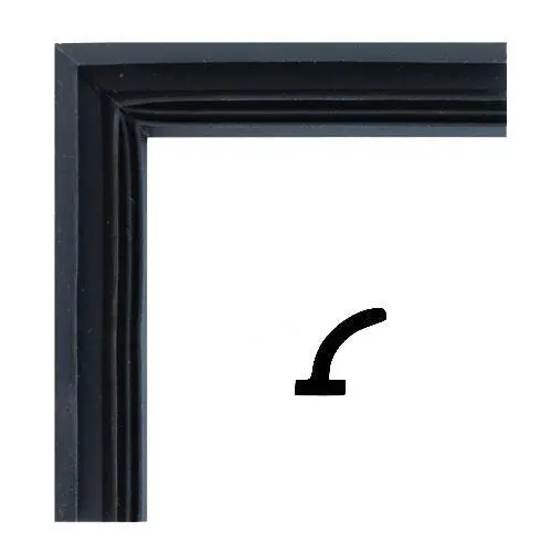 Dichtungsecke für Anschlagdichtung F1147 | Farbe: schwarz Dichtungsecke für Anschlagdichtung F1147 | Farbe: schwarz