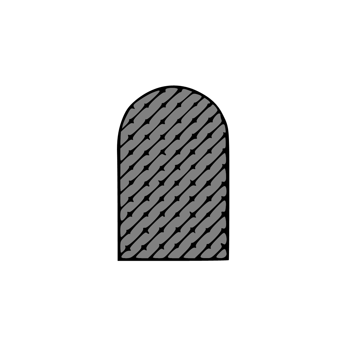 Moosgummi - Stahlzargendichtung für Stahlzargen | 16 mm Höhe | Farbe: grau