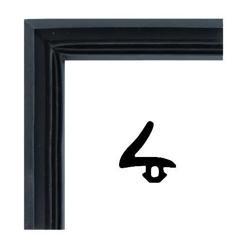 Dichtungsecken - Dichtungsecke für Anschlagdichtung F2128 | Farbe: schwarz