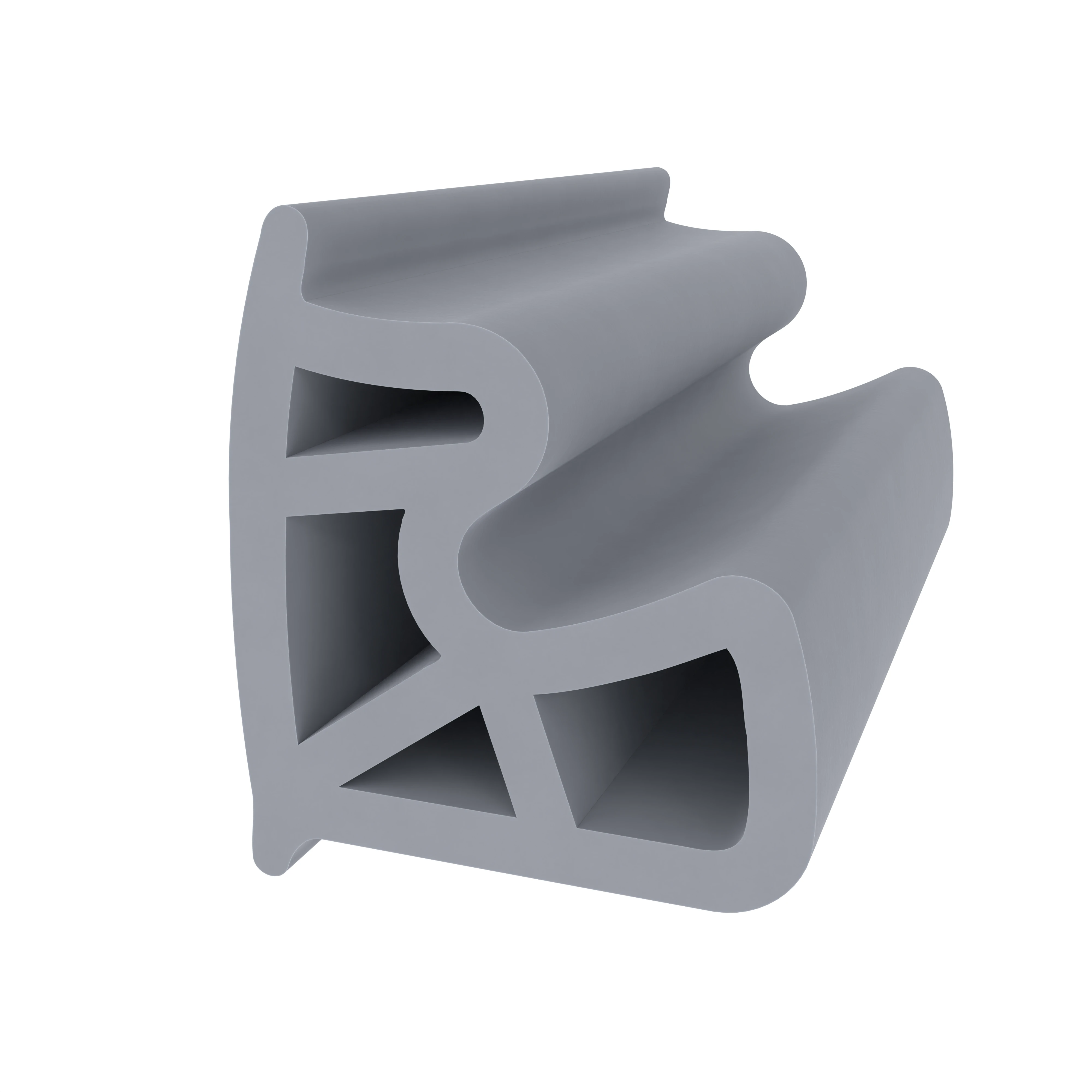 Stahlzargendichtung für Stahlzargen | 17 mm Höhe | Farbe: grau