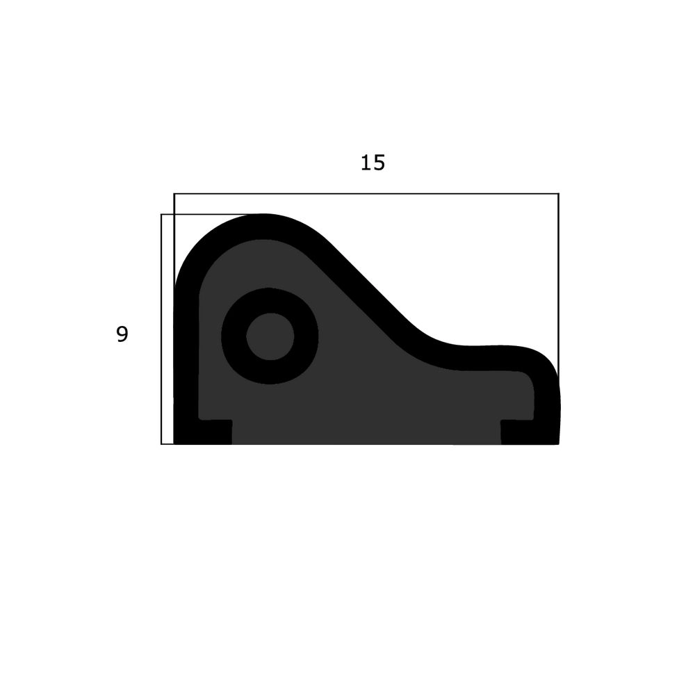 Schwallschutz Endkappe | Ausrichtung: links | Farbe: weiß Schwallschutz Endkappe | Ausrichtung: links | Farbe: weiß