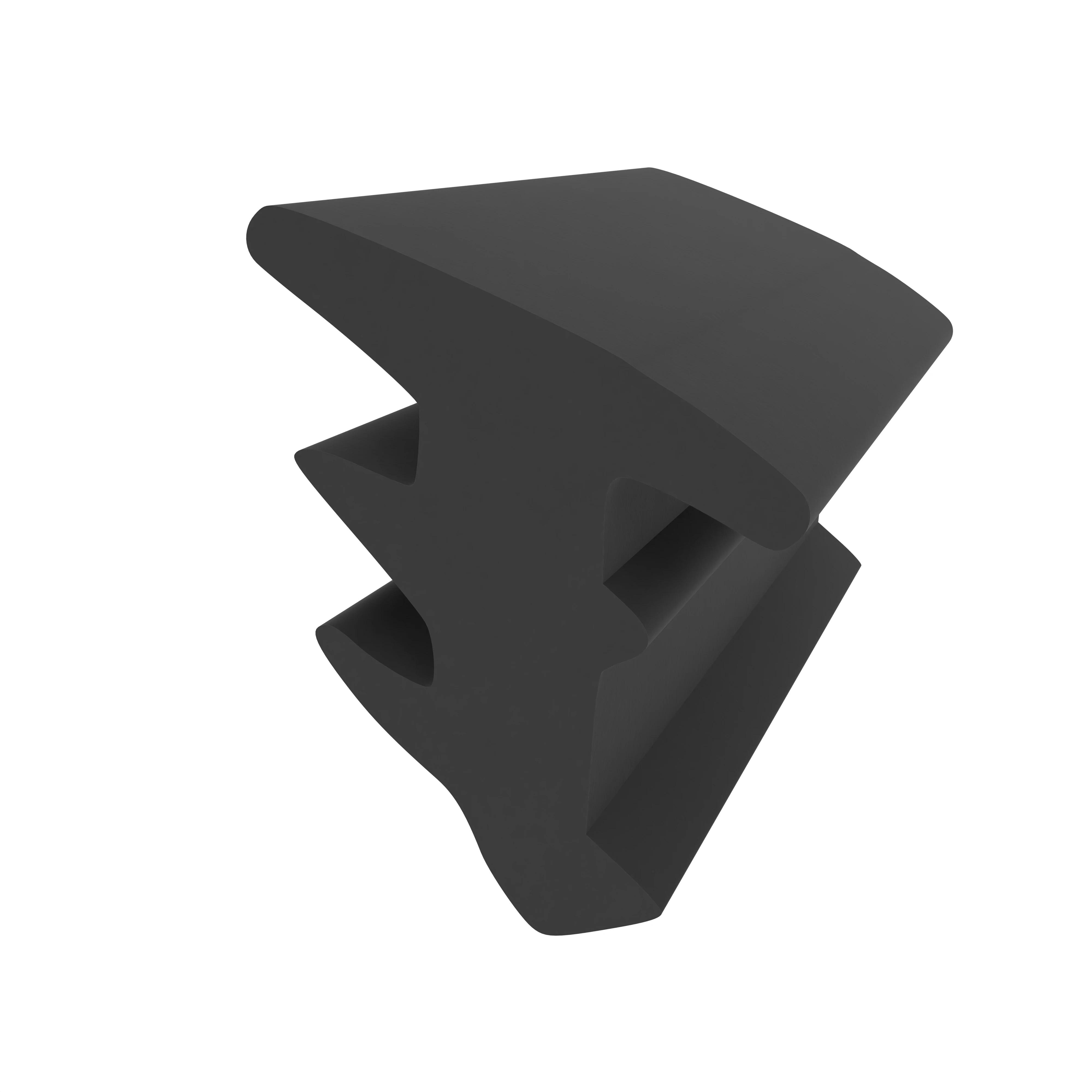 Verglasungsdichtungen - Verglasungsdichtung für Fenster | 10 mm Breite | Farbe: schwarz