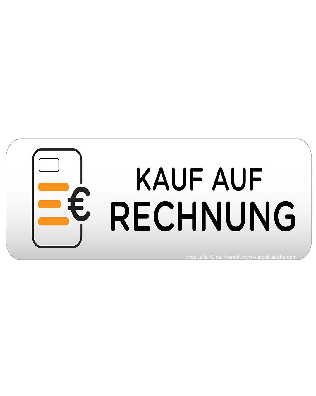 Kauf auf Rechnung Logo von der Zahlungsart Kauf auf Rechnung