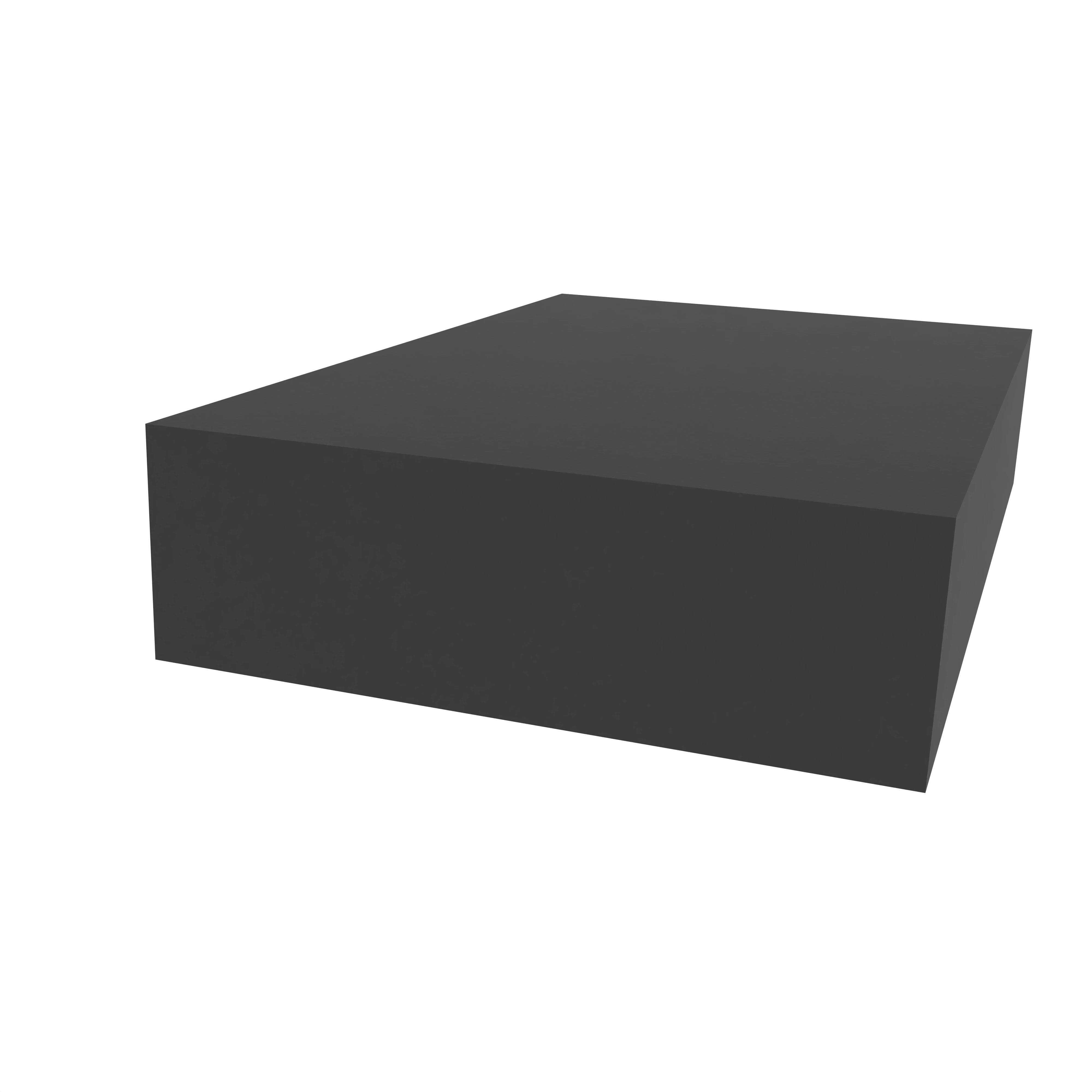 Moosgummidichtung vierkant | 8 mm Höhe | Farbe: schwarz Moosgummidichtung vierkant | 8 mm Höhe | Farbe: schwarz