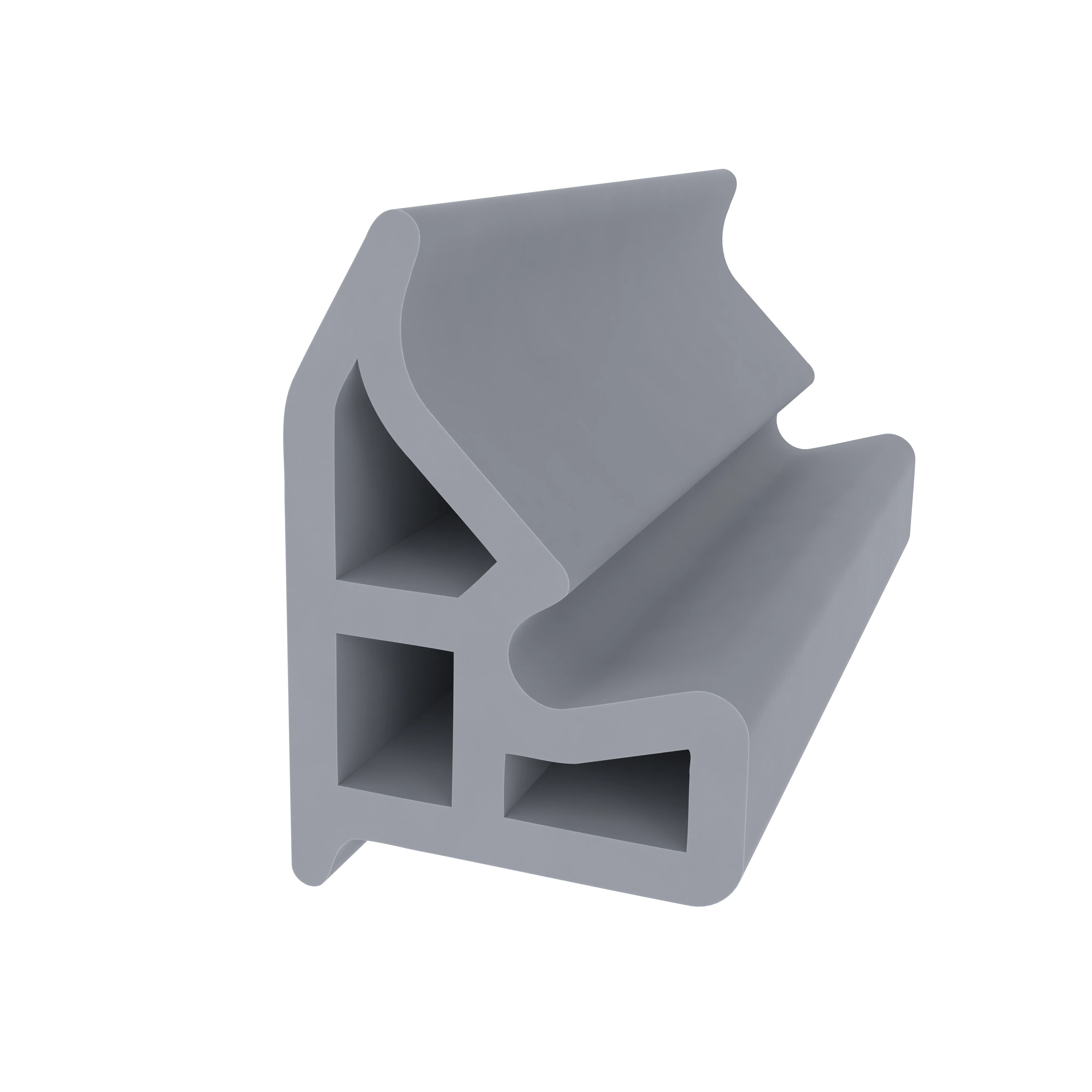 Stahlzargendichtung für Stahlzargen | 12,5 mm Breite | Farbe: grau Stahlzargendichtung für Stahlzargen | 12,5 mm Breite | Farbe: grau