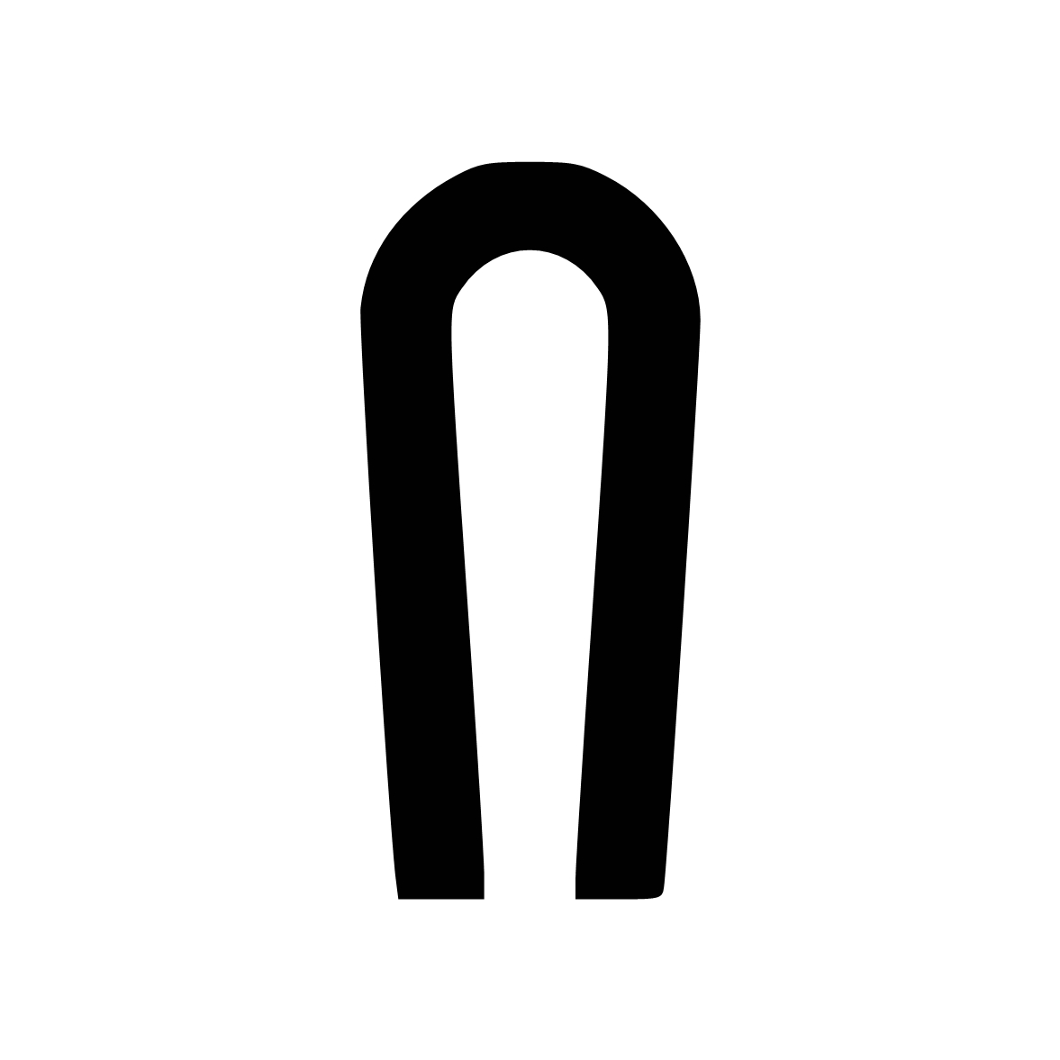 Kantenschutz - Kantenschutzprofil | Höhe: 13 mm | Farbe: schwarz