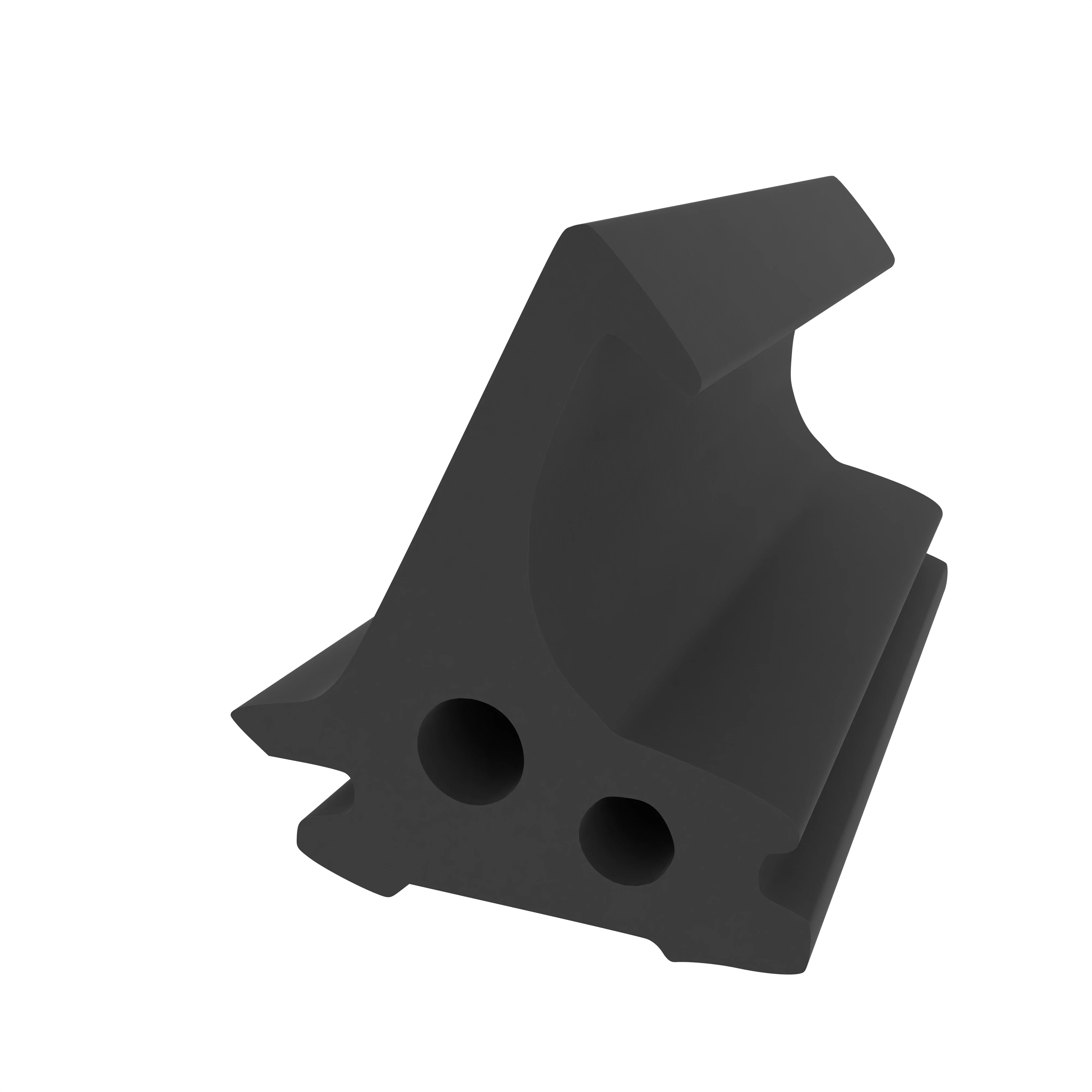Mitteldichtungen - Mitteldichtung für Metallfenster | 18 mm Höhe | Farbe: schwarz