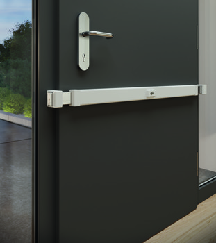 Mechanische Schließung - Doppelriegelschloss von Abus | Modell: PR 2600 | Farbe: weiß 