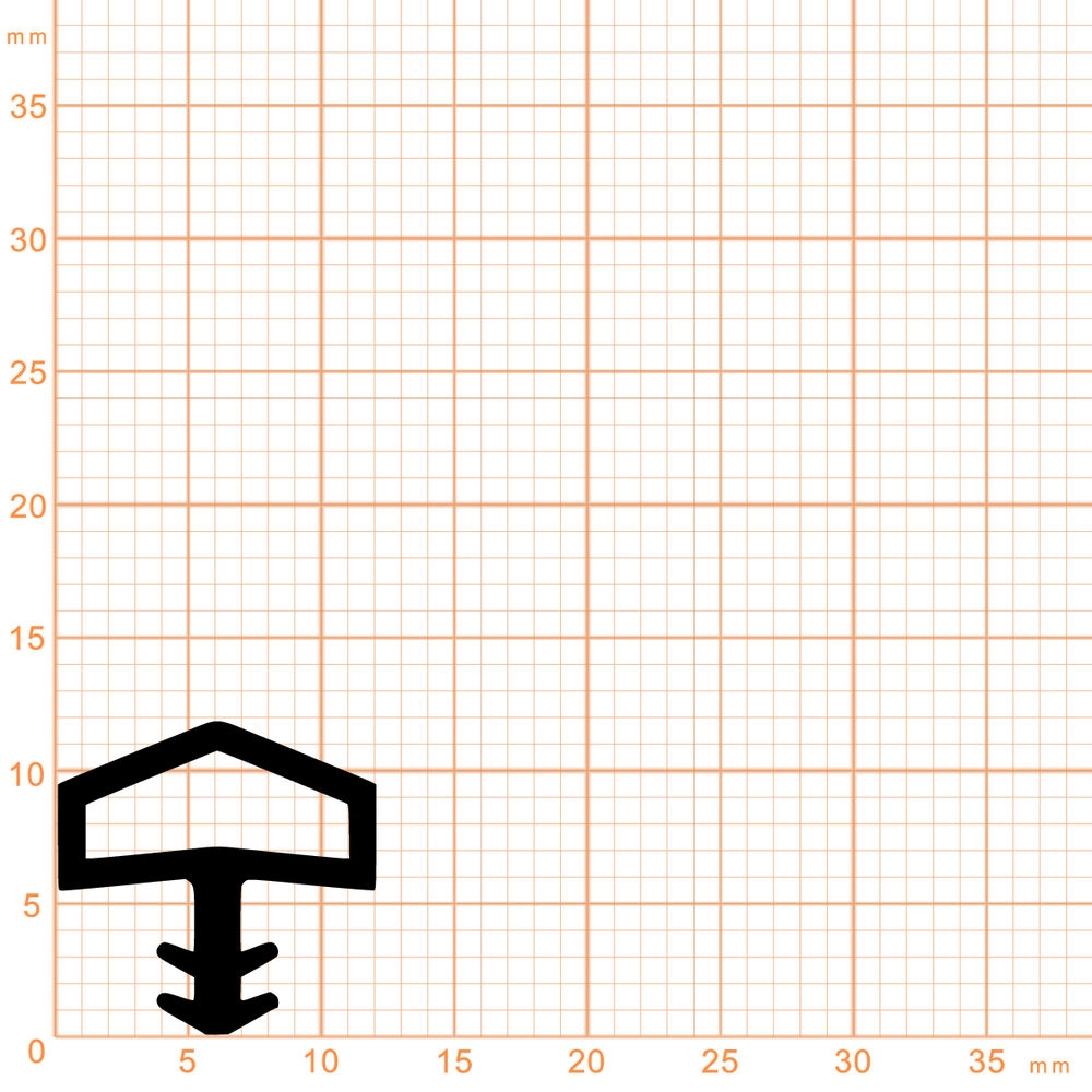 Türrahmen Dichtung - Herbst-Bundle | SP6103 + Graf-Cut | Farbe: beige