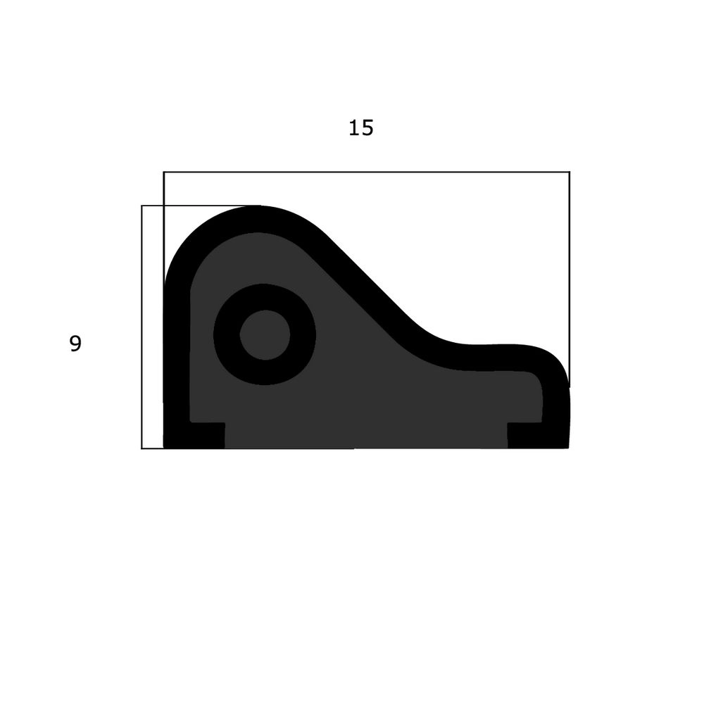 Schwallschutz Endkappe | Ausrichtung: rechts | Farbe: weiß Schwallschutz Endkappe | Ausrichtung: rechts | Farbe: weiß