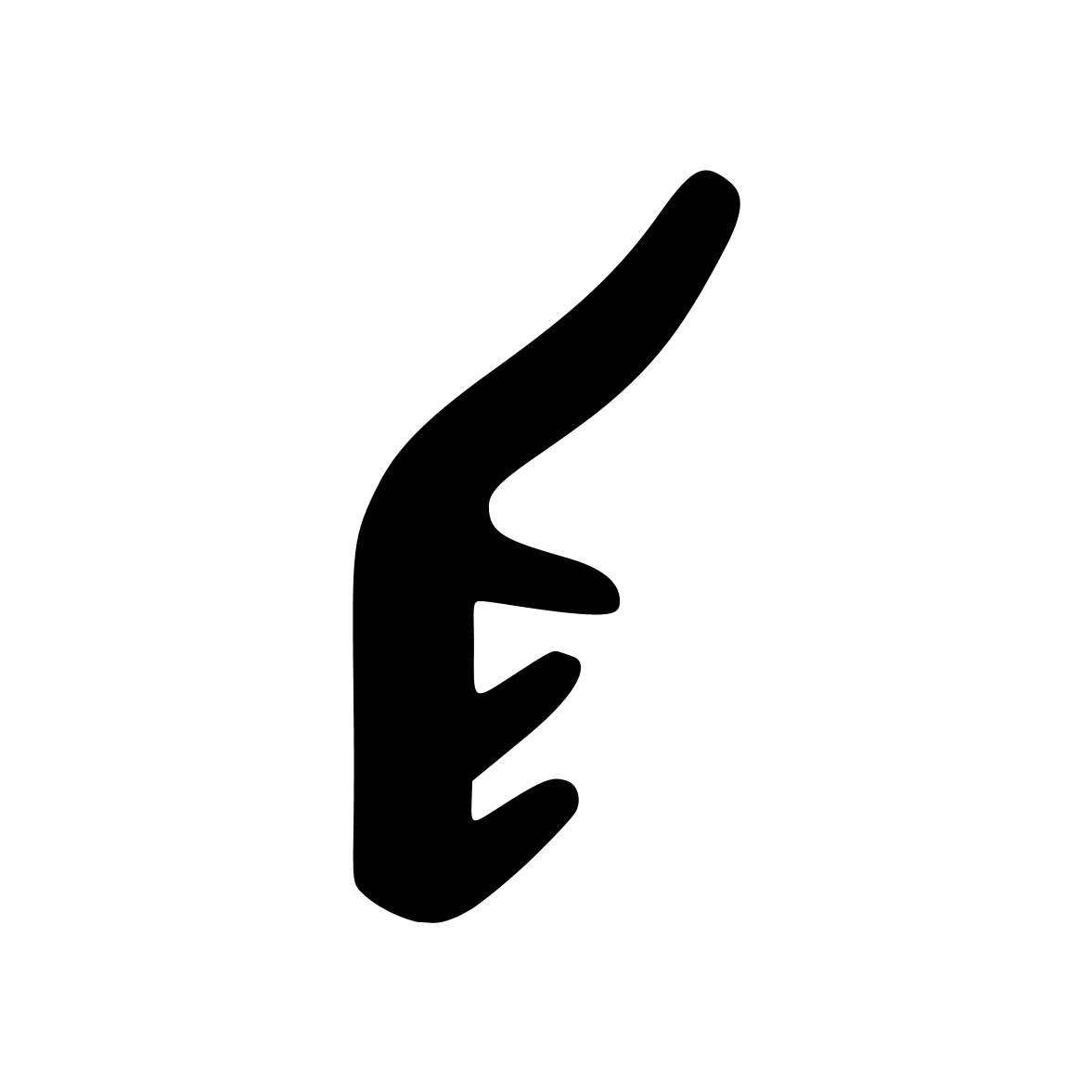 Türrahmen Dichtung - Anschlagdichtung für Holzfenster | 14 mm Höhe | Farbe: schwarz