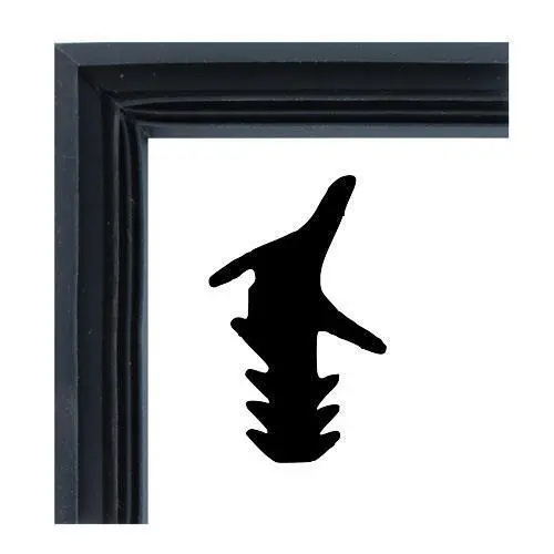 Dichtungsecken - Dichtungsecke für Mitteldichtung F1197 | Farbe: schwarz