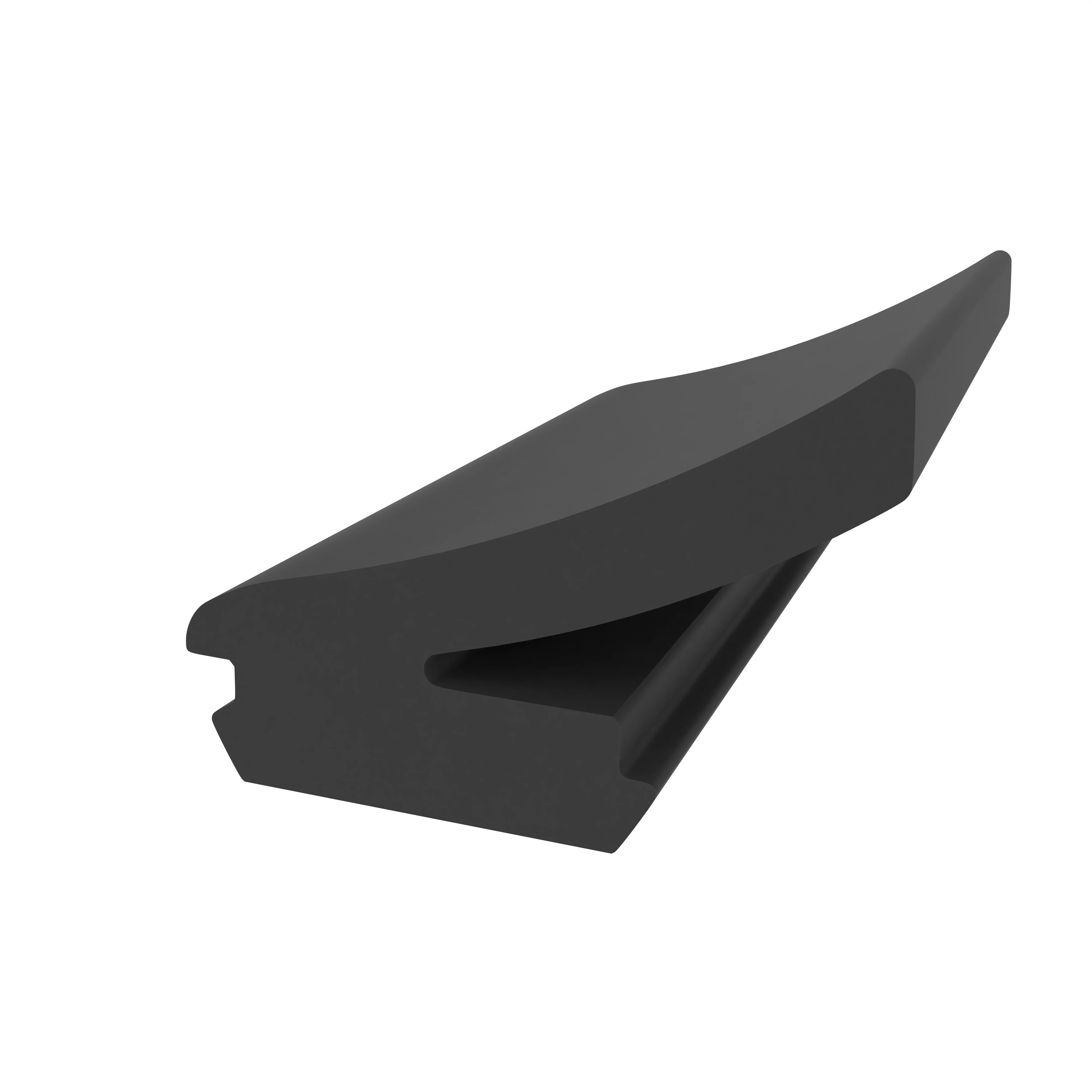 Mitteldichtungen - Mitteldichtung für Metall- und Alufenster | 10 mm Höhe | Farbe: schwarz