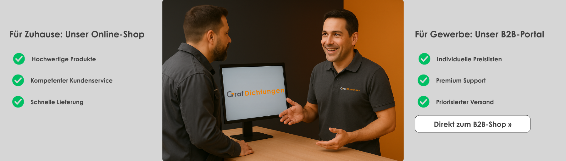 Dichtung Online-Shop von Graf-Dichtungen - B2B-B2C-Banner-Desktop