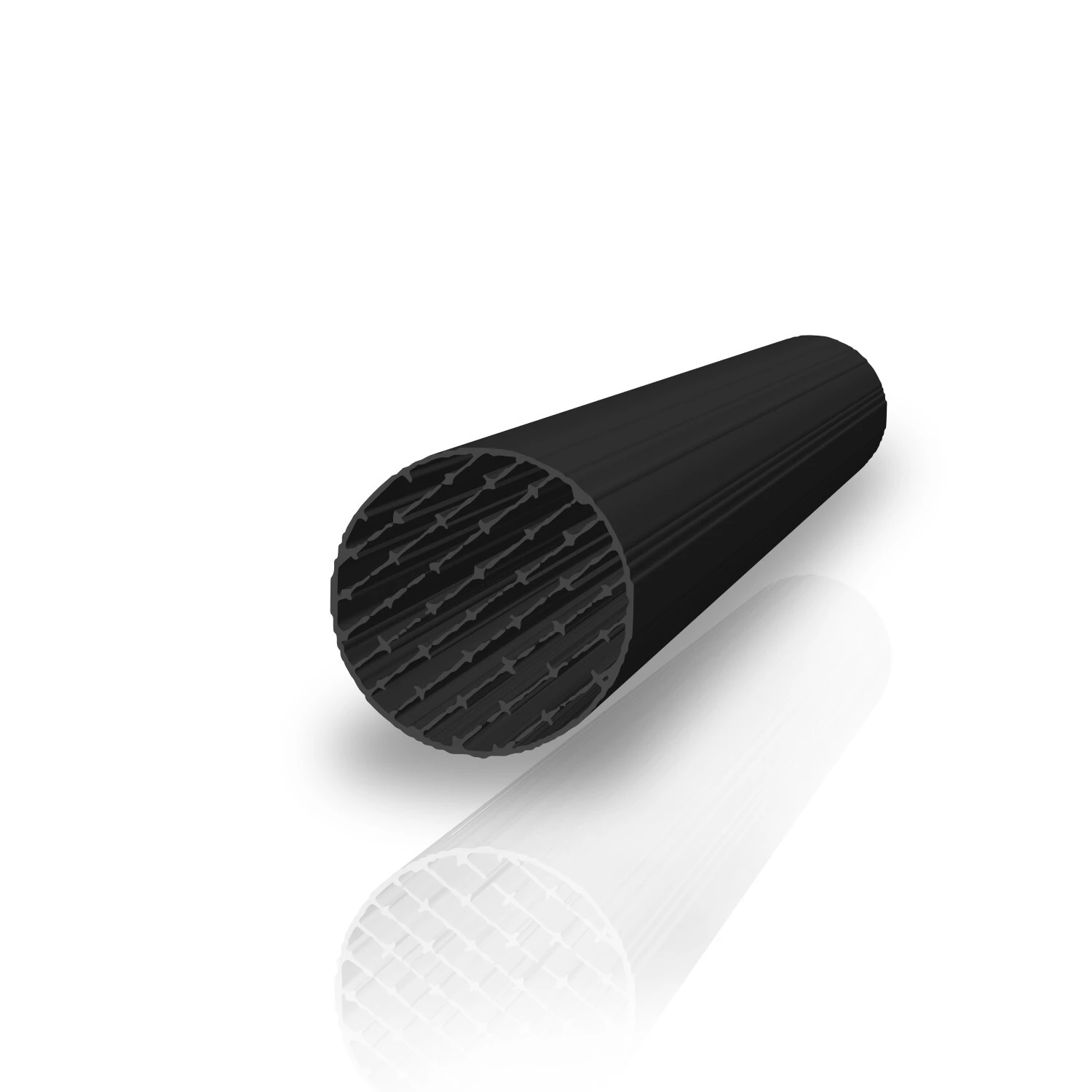 Moosgummi - Moosgummidichtung rund | 10 mm Durchmesser | Farbe: schwarz