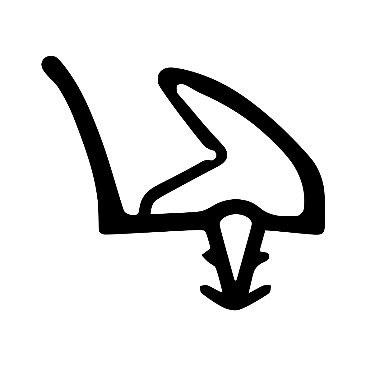 Türrahmen Dichtung - Holzzargendichtung für Haustüren | 15 mm Falzbreite | Farbe: braun