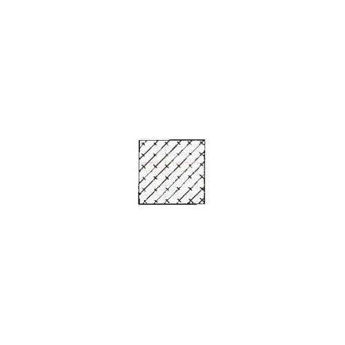 Moosgummi - Moosgummidichtung vierkant | 8 mm Höhe | Farbe: grau