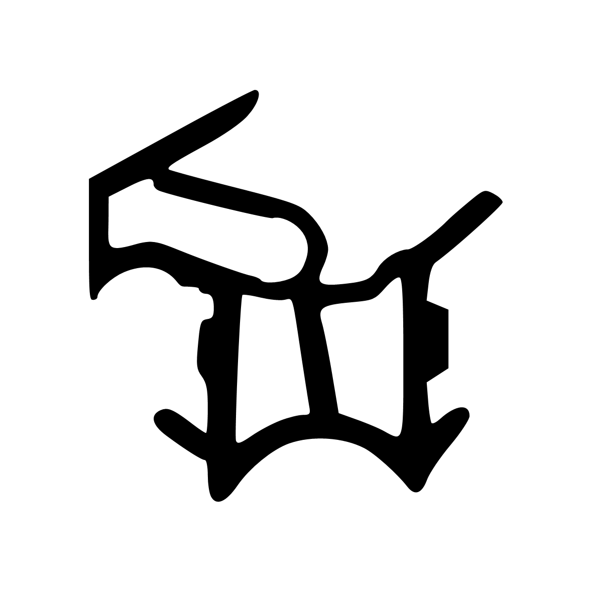 Türrahmen Dichtung - Feuerschutzdichtung für  Jeld-Wen Funktionstüren | 18 mm Breite | Farbe: grau