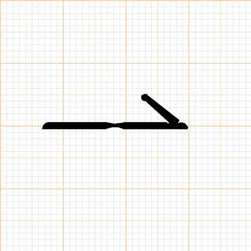 Klebedichtung | Spaltbreite: 2 – 4 mm | Farbe: schwarz