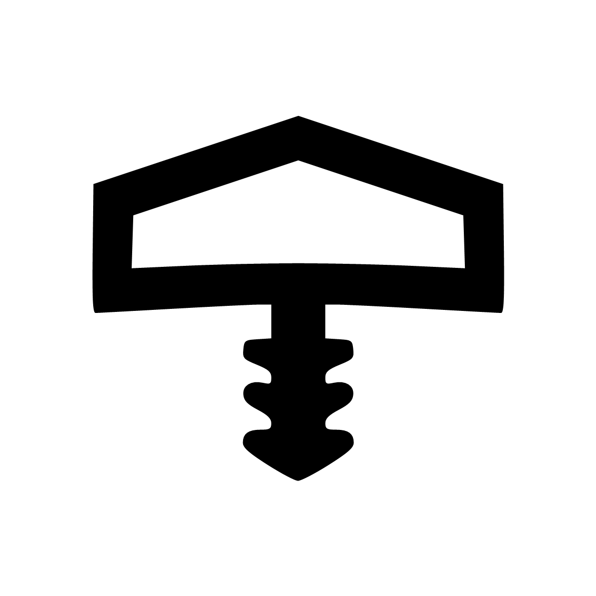 Türrahmen Dichtung - Holzzargendichtung für Haustüren | 12 mm Falzbreite | Farbe: beige