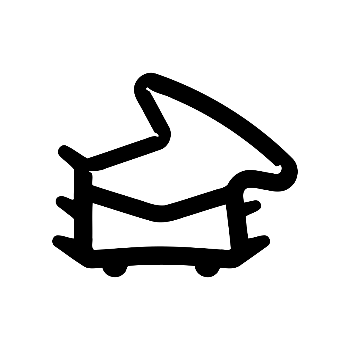 Türrahmen Dichtung - Stahlzargendichtung für Stahlrahmen | 15 mm Höhe | Farbe: grau