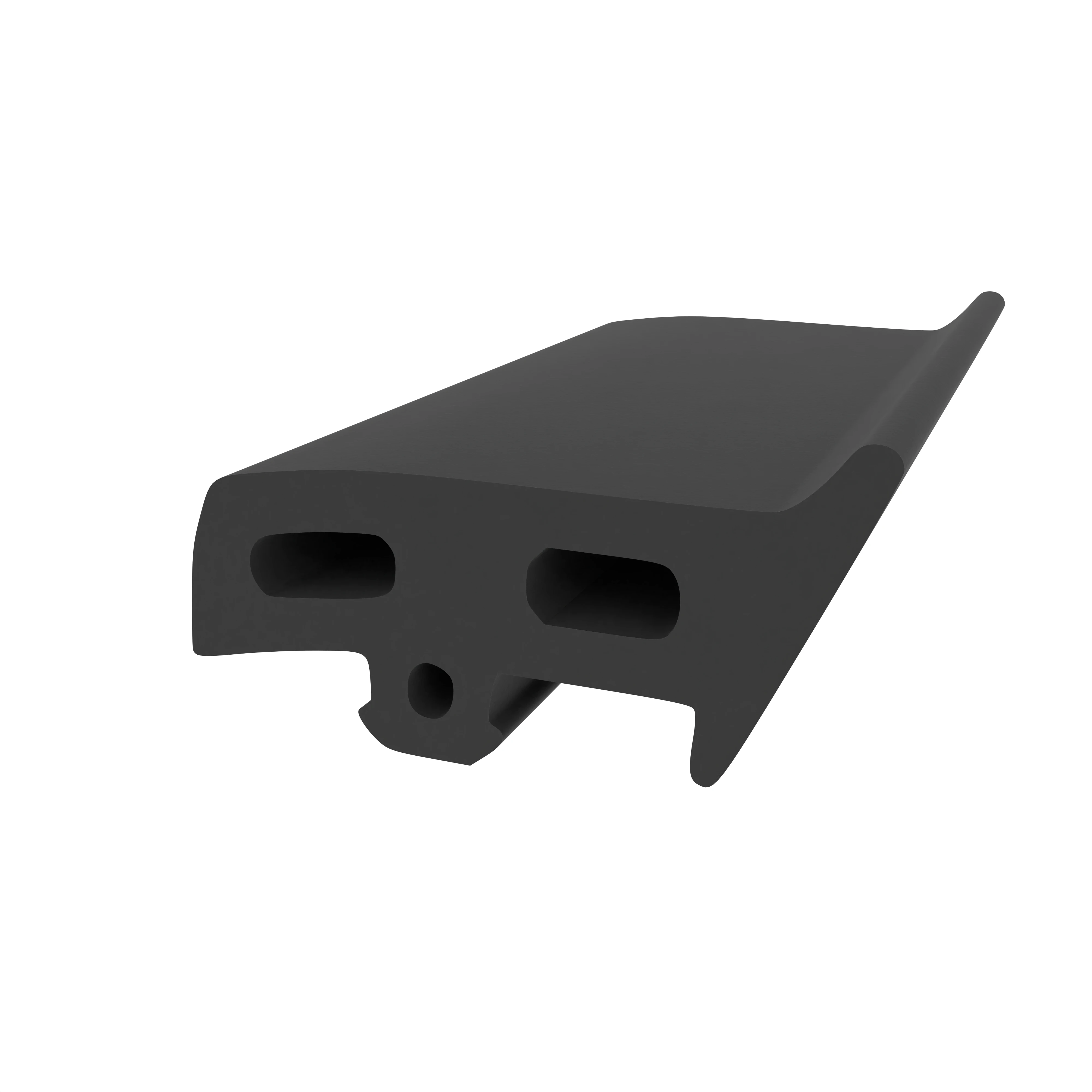 Verglasungsdichtungen - Verglasungsdichtung für Fenster | 18 mm Höhe | Farbe: schwarz