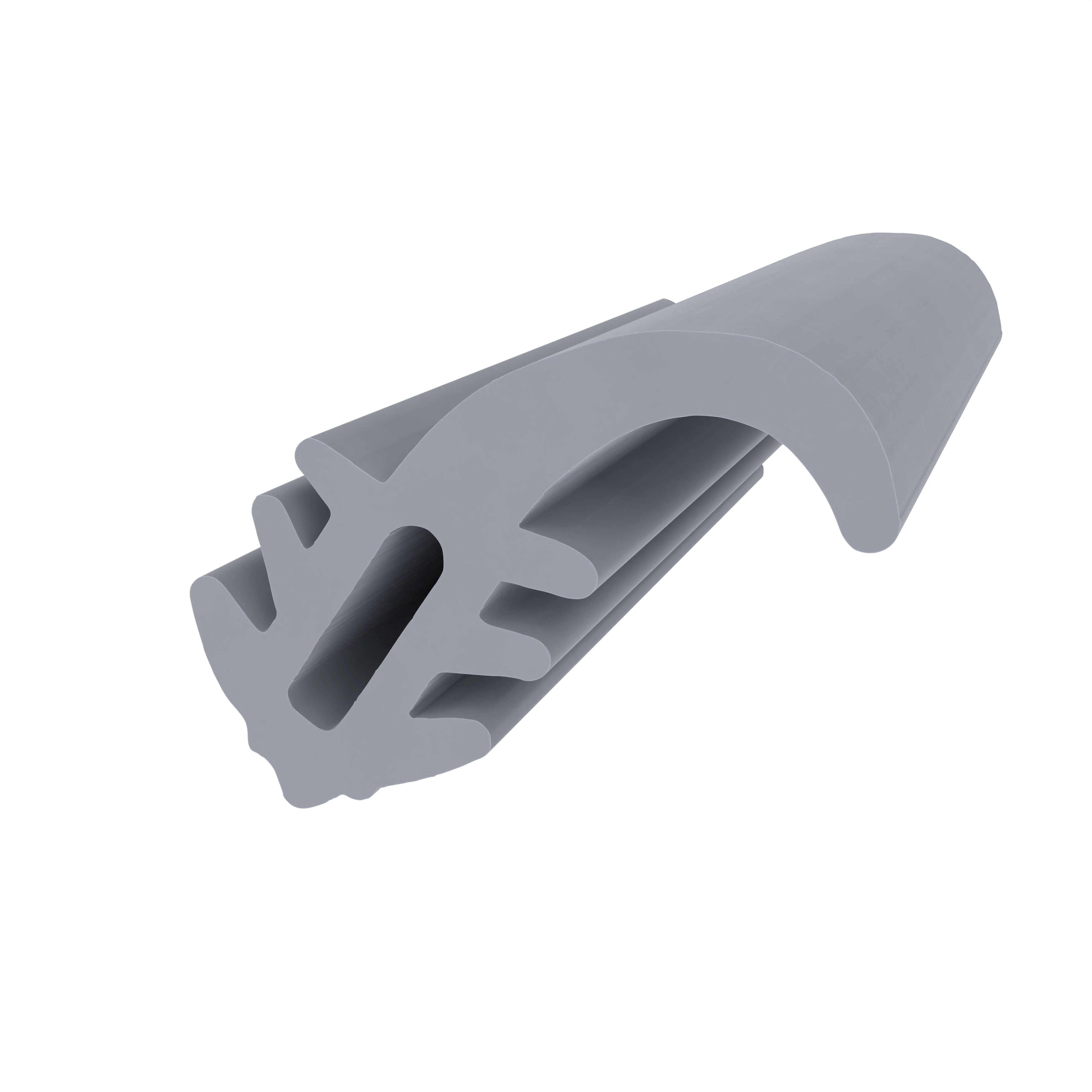 Stahlzargendichtung für Stahlrahmen | 25 mm Breite | Farbe: grau
