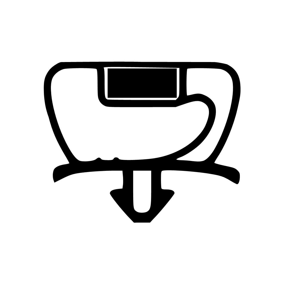 Kühlschrankdichtungen - Kühlschrankdichtungsrahmen | Höhe: 18 mm | Farbe: weiß