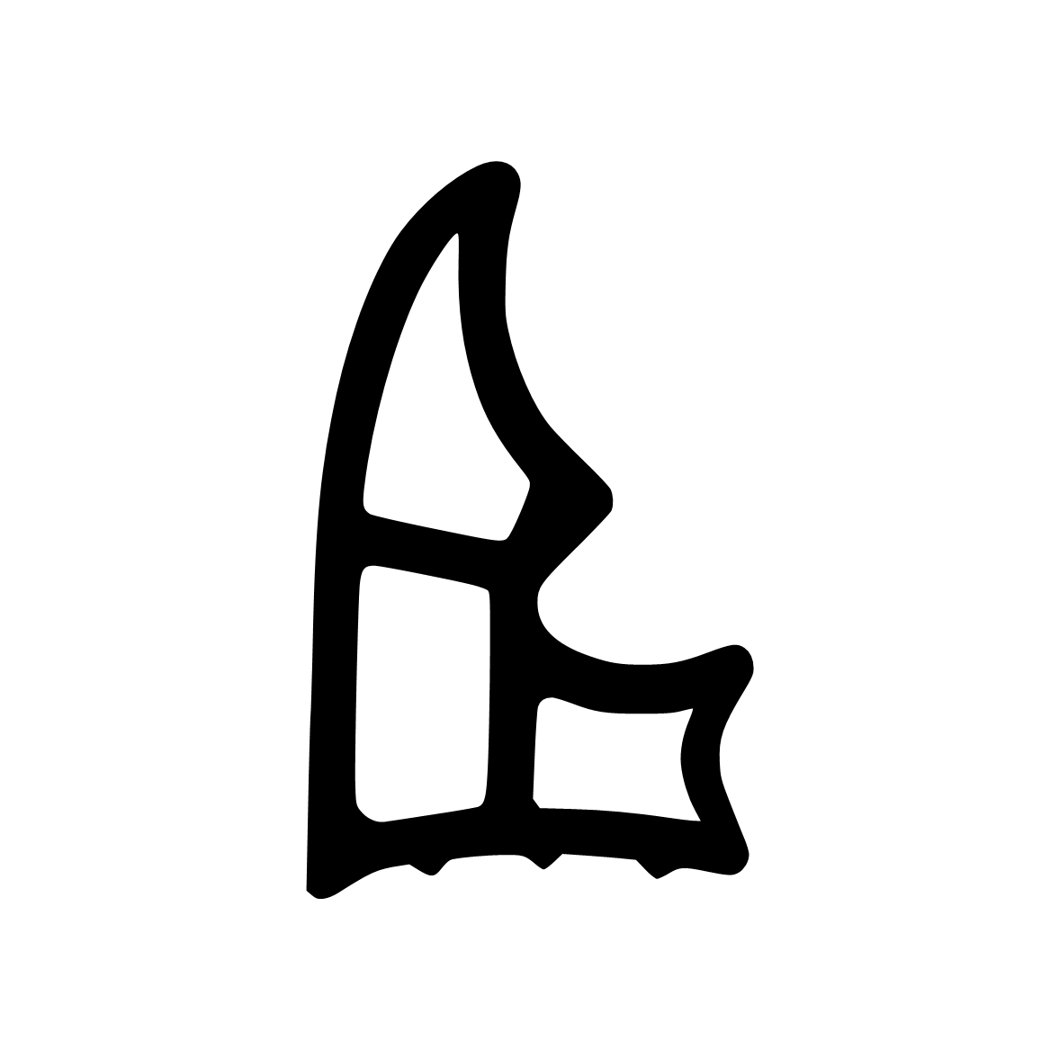 Stahlzargendichtung in beige