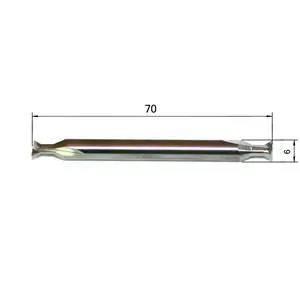 Fräser für Schwalbenschwanzfuß | Wegoma DF550 Vario | Länge: 70 mm