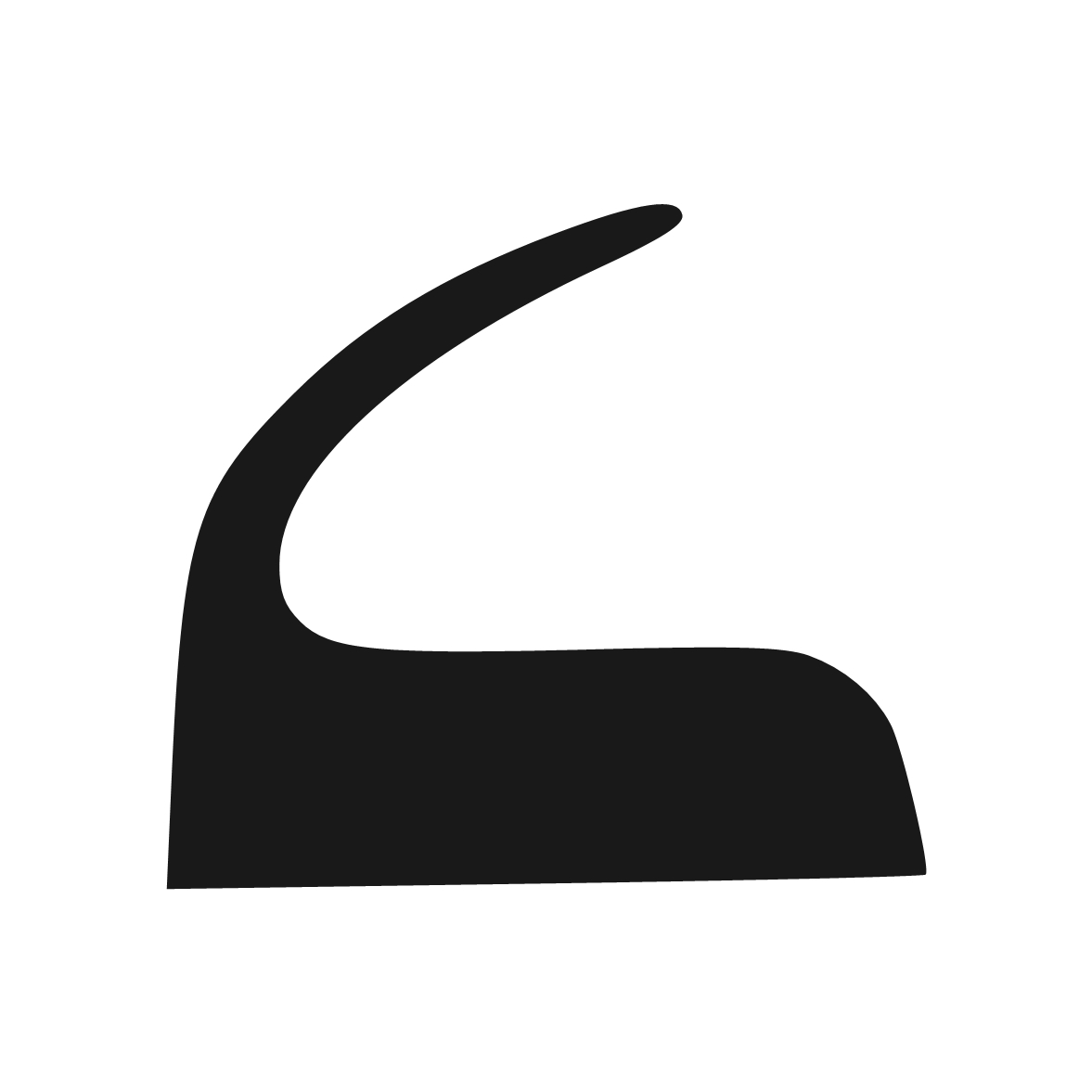 Lippendichtungen - Anschlagdichtung mit Lippe und glattem Fuß | 9 mm Höhe | Farbe: weiß 