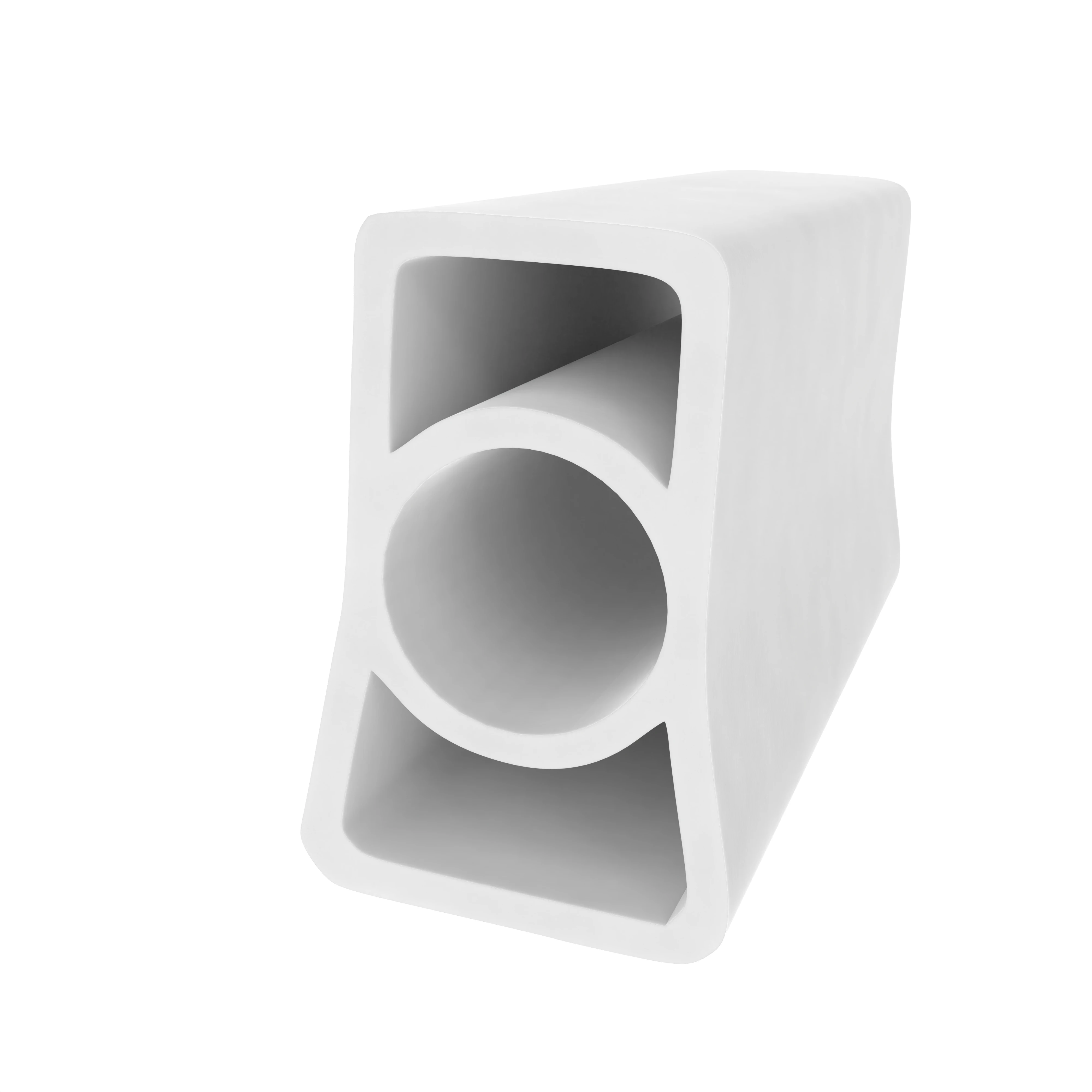 Türrahmen Dichtung - Stahlzargendichtung für Stahlzargen | 10 mm Höhe | Farbe: weiß