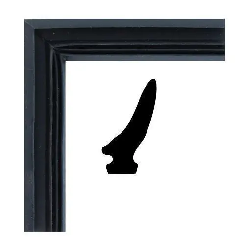 Dichtungsecke für Mitteldichtung F1169 | Farbe: schwarz