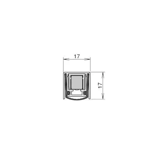 Absenkdichtungen -  Schall-EX Stadi M-17/17 WS Absenkdichtung von Athmer | Länge: 750 mm