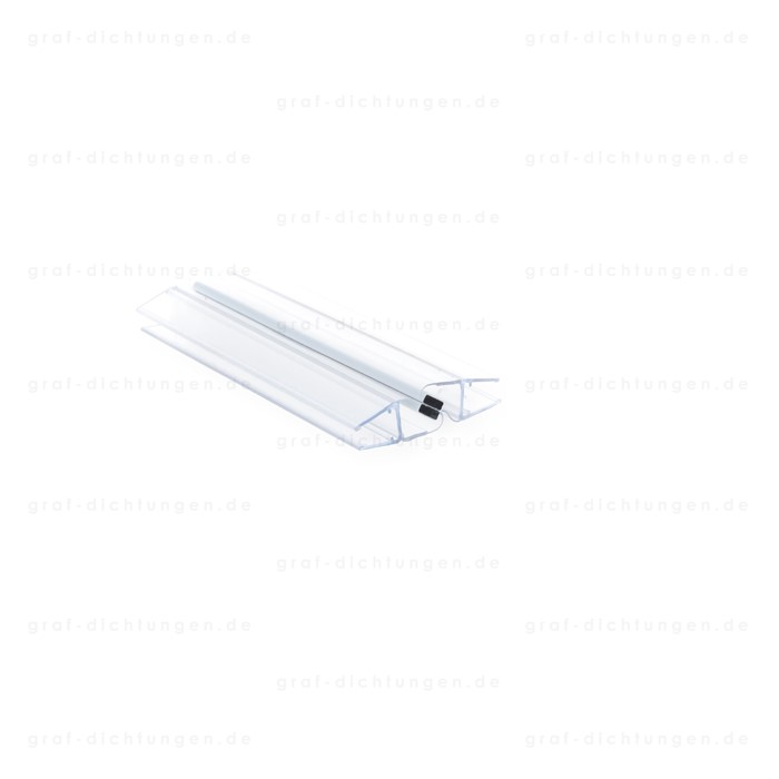 Dusch-Magnetprofil Glas-Glas fluchtend (6-8 mm / 2010 mm) Dusch-Magnetprofil Glas-Glas fluchtend (6-8 mm / 2010 mm)