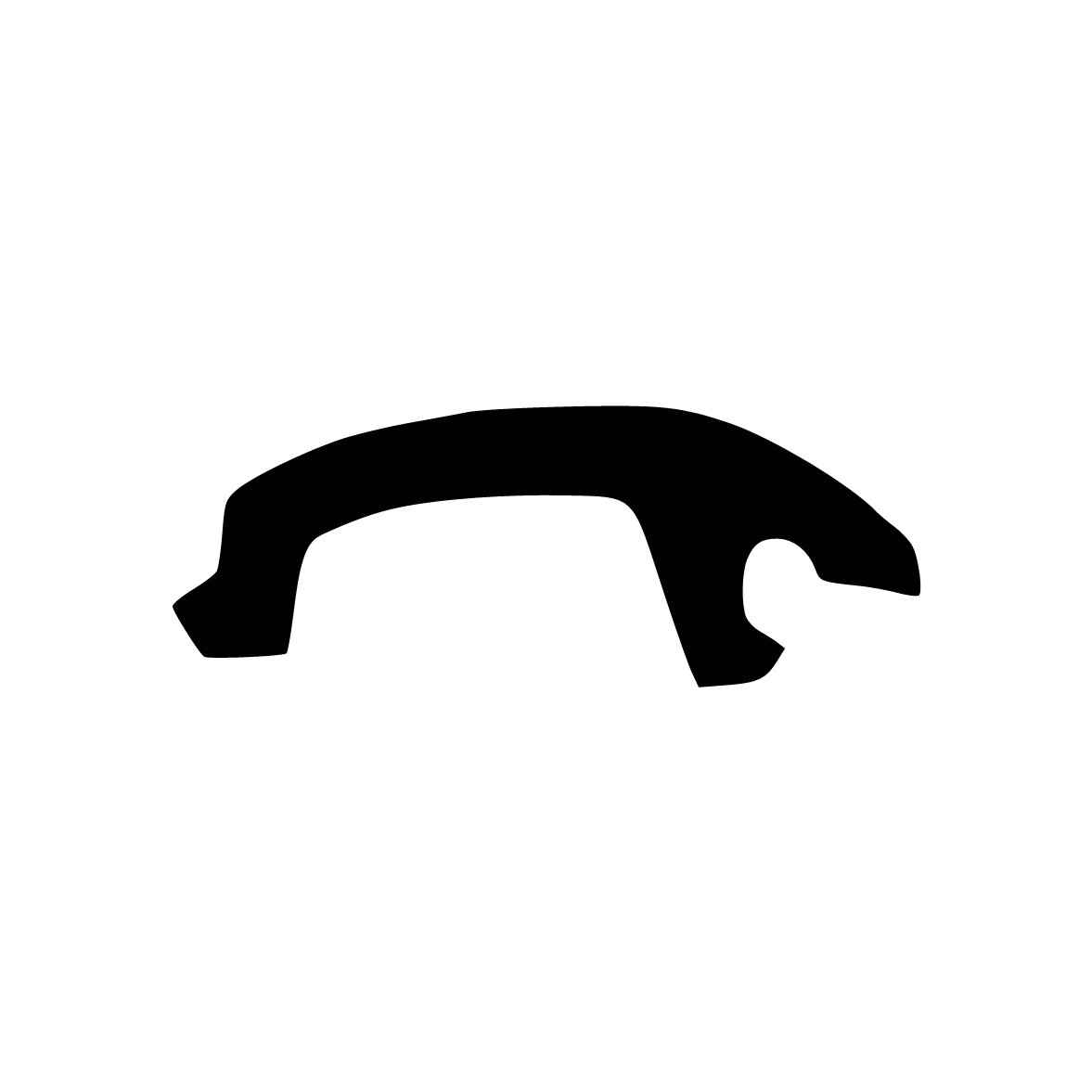 Bodenschwellendichtungen - Bodenschwellendichtung | 19 mm Breite | Farbe: schwarz