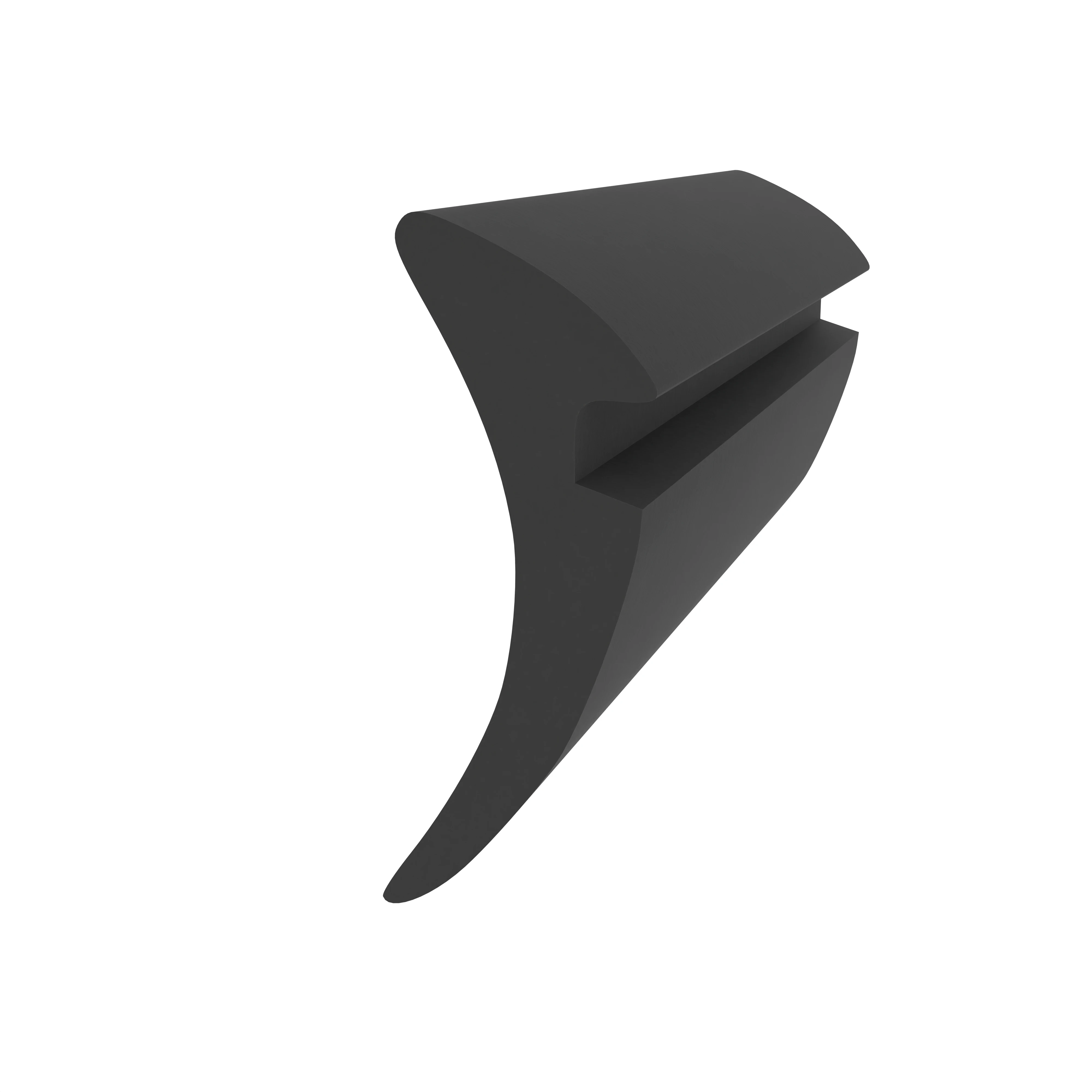 Verglasungsdichtungen - Verglasungsdichtung für Fenster | 5,5 mm Breite | Farbe: schwarz