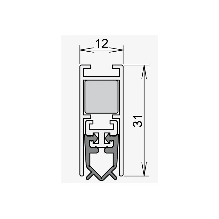 Unidicht WS | 833 mm einseitig (833 mm)