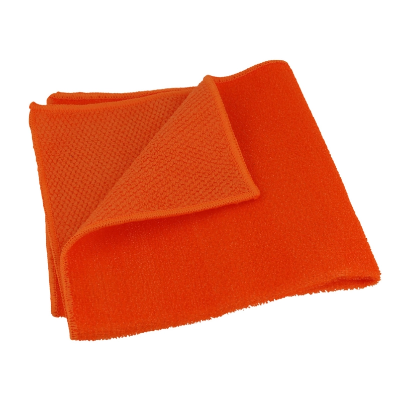 Mikrofasertuch in Orange | 40 x 40 cm