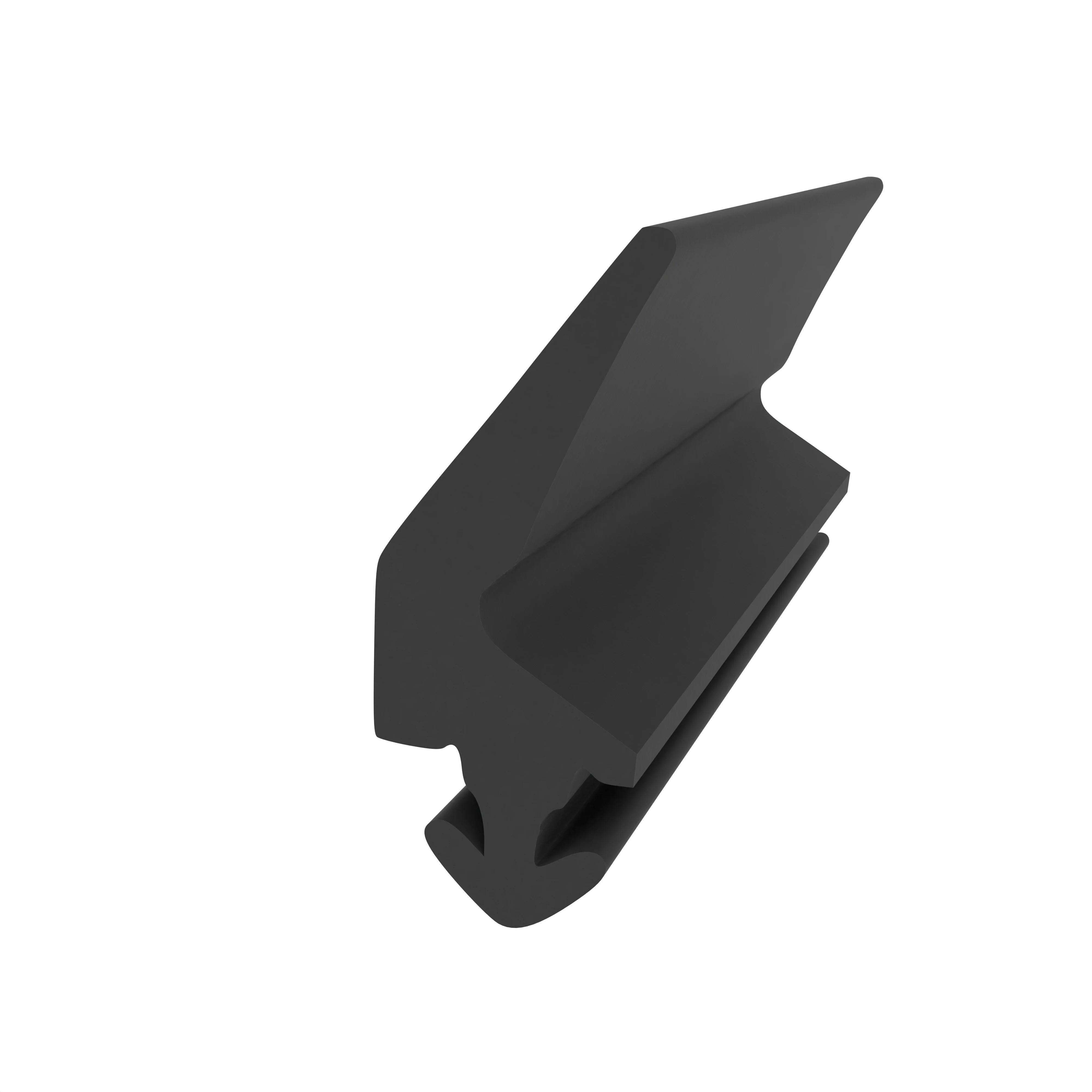 Mitteldichtungen - Mitteldichtung für Metall- und Alufenster | 20 mm Höhe | Farbe: schwarz