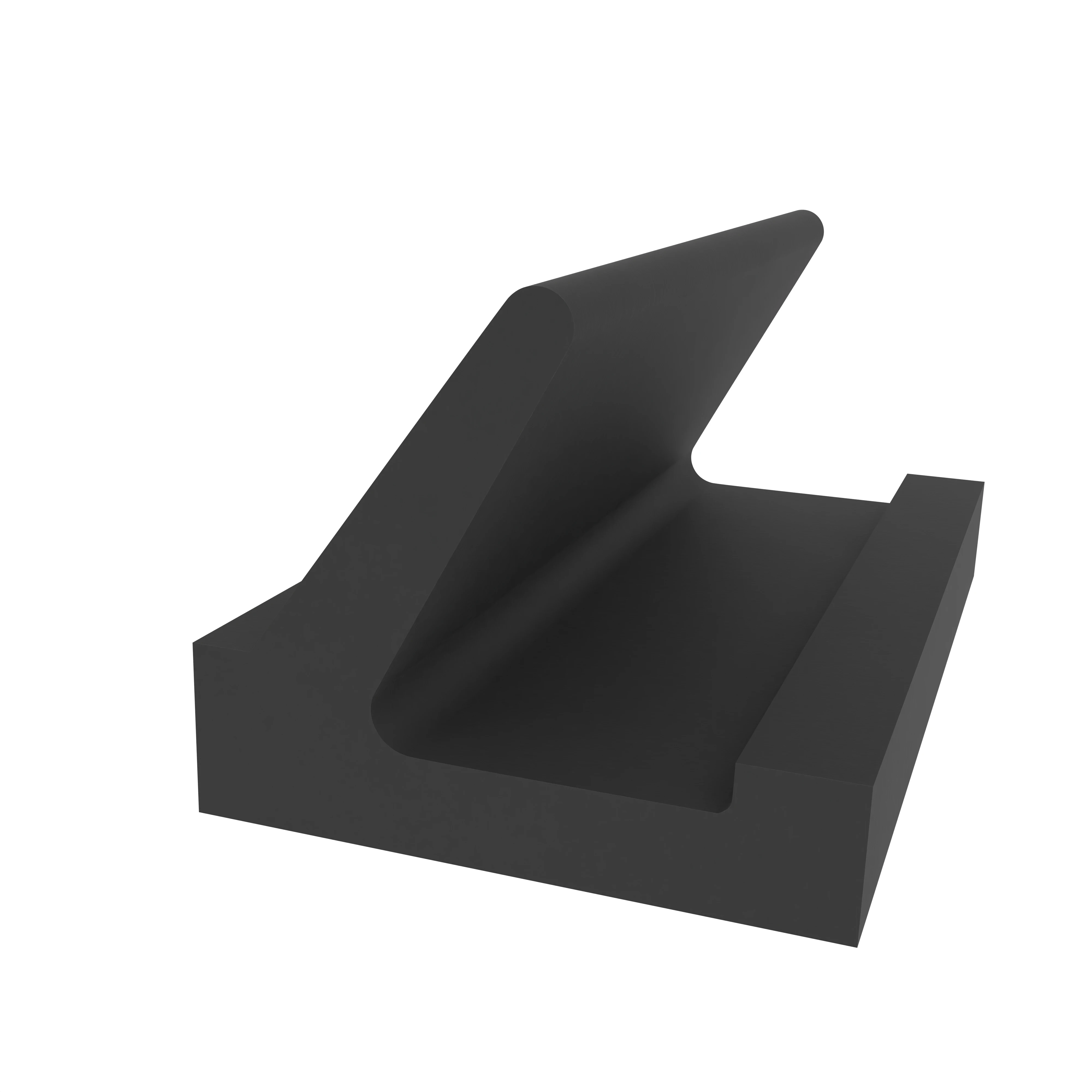 Lippendichtungen - Lippendichtung für BUG Regenschienen | Höhe: 6,5 mm | Farbe: schwarz
