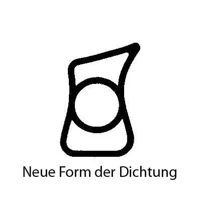 Türrahmen Dichtung - Stahlzargendichtung für Stahltüren | 24 mm Höhe | Farbe: grau