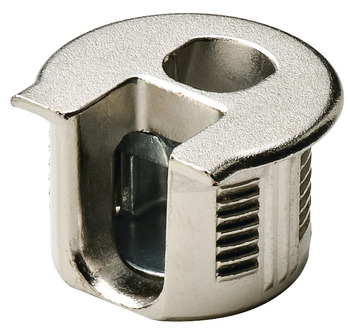 Verbinder & Bodenträger - Verbindergehäuse von Häfele Rafix 20 | Bohrtiefe: 14,02 mm +0,2 mm | Für Holzdicke ab 19 mm