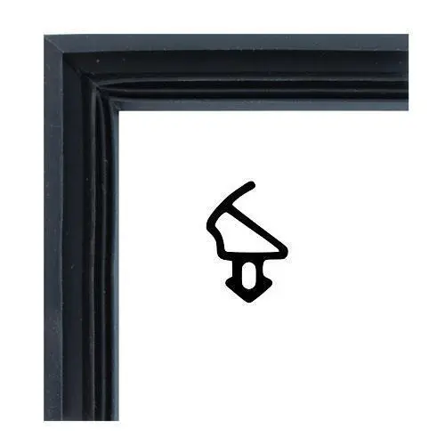 Dichtungsecke für Anschlagdichtung F1537 | Farbe: schwarz Dichtungsecke für Anschlagdichtung F1537 | Farbe: schwarz