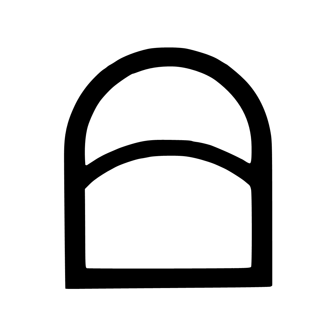 Türrahmen Dichtung - Stahlzargendichtung für Stahlrahmen | 11 mm Breite | Farbe: grau