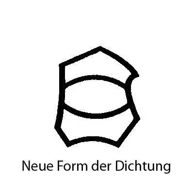 Türrahmen Dichtung - Stahlzargendichtung für Stahlprofile | 14 mm Breite | Farbe: grau