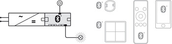 Beleuchtung - Häfele 6-fach-Verteiler mit Connect Mesh | 24V Spannung | mit Schaltfunktion