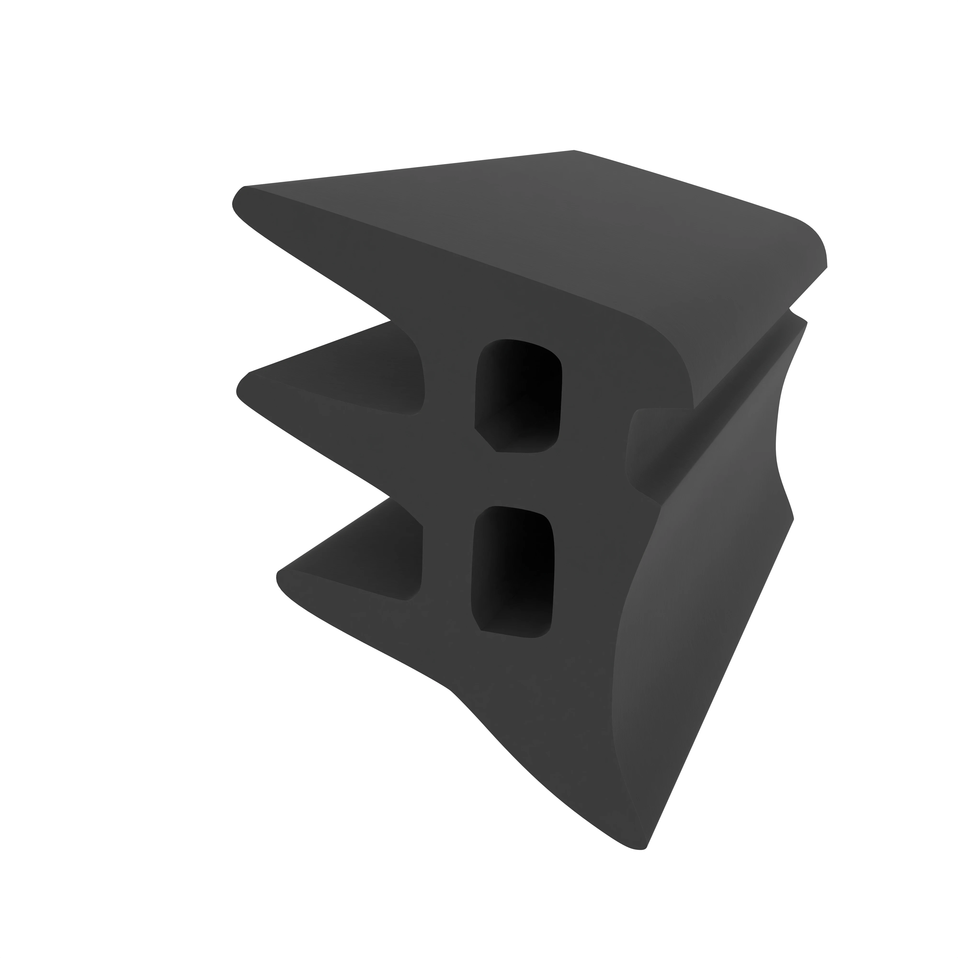 Verglasungsdichtungen - Verglasungsdichtung für Fenster | 13 mm Breite | Farbe: schwarz